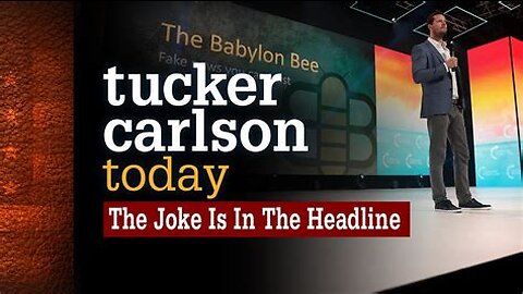 Tucker Carlson Today | The Joke Is In The Headline: Seth Dillon