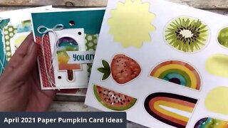 April 2021 Paper Pumpkin Kit - So Cool