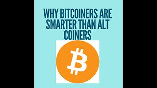 Bitcoin is better than any alt coin