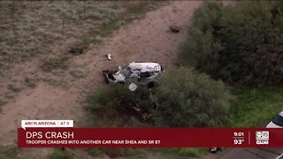 DPS trooper involved in serious crash near Fountain Hills