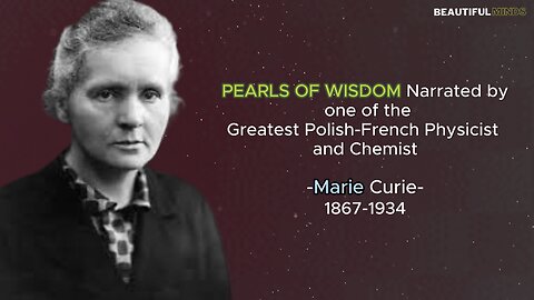 Famous Quotes |Marie Curie|