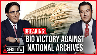 BREAKING: Big Victory against National Archives