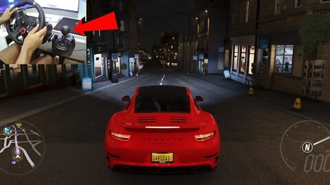 PORSCHE 911 TURBO S Forza Horizon 4 gameplay Logitech g29