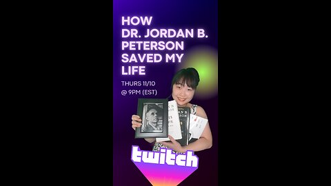 Controversial Content Creator Conundrum 🤣 "How Dr. Jordan Peterson Saved My Life" Twitch Stream