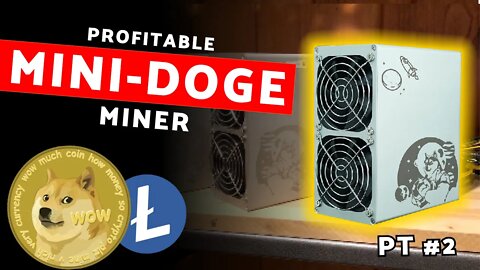 PROFITABLE Mini Doge + Litecoin Miner | F2Pool + Profitability Part 2