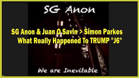 SG Anon & Juan O Savin > Simon Parkes Lastest Updates 3/14/23: What Really Happened To TRUMP "J6"!!