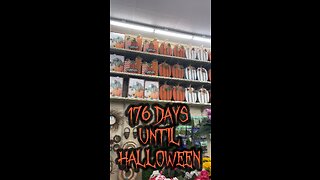 Todays Halloween Countdown Decoration 176 days
