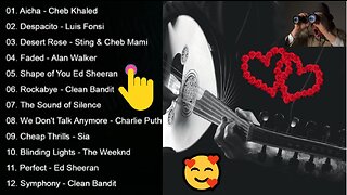 The most beautiful songs of Oud أجمل الأغاني بالعود Les plus belles chansons d'Oud(Aisha Despacito)