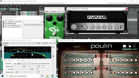 Guitar VST Comparison (GM Free vs TSE X30 vs Pod Farm vs Kuassa vs LE 456 vs Distortion Reaper)