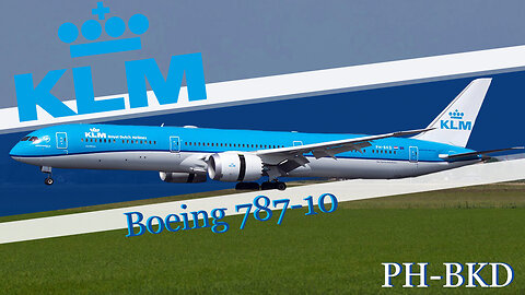 Wings of Excellence: Exploring a 787-10 named Baardbloem's Role in KLM's Fleet(PH-BKD)