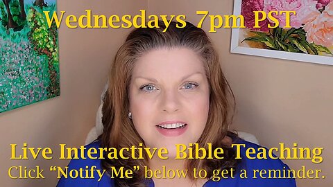 "Grief & Miracles" LiveStream! INTERACTIVE Bible Teaching...TONIGHT (May 1st)! 7pm PST