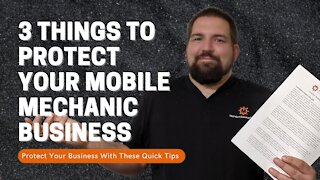 Three Things to Protect Your Mobile Repair Business