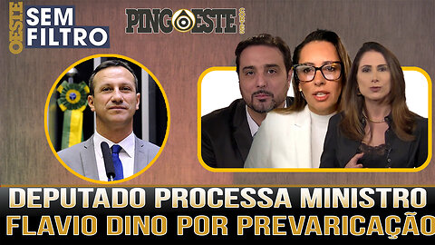 Entrevista com deputado Sanderson do PL que protocolou crime de prevaricação de Flávio Dino