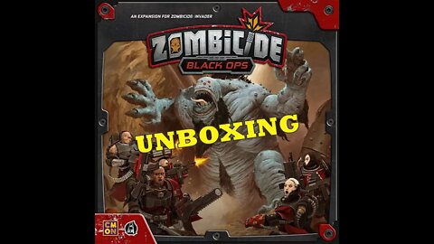 Zombicide: Invader - Black Ops Unboxing