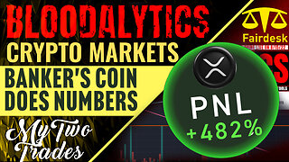 Bloodalytics Hits Jackpot: 482% Gain on XRP 'The Banker's Coin'!