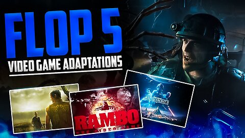 5 DISASTROUS Video Game Adaptations! *UP TO 2024*