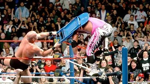 "Stone Cold" Steve Austin vs Bret Hart Submission Match WrestleMania 13 Highlights