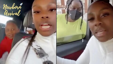 Jess Hilarious Picks Up Son Ashton From Her Mothers House! 🤣
