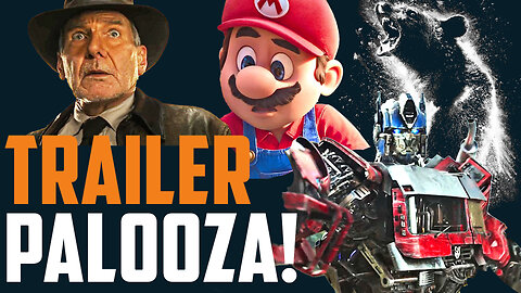 TrailerPALOOZA!!! Indiana Jones, Transformers, Guardians of the Galaxy, Mario, Cocaine Bear