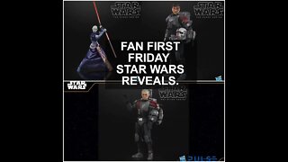 FAN FIRST FRIDAY STAR WARS BLACK SERIES BAD BATCH HUNTER, CROSSHAIRS, ASAJJ VENTRESS - NINJA KNIGHT