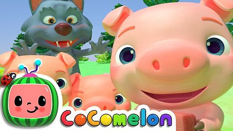 Three Little Pigs | CoComelon Nursery Rhymes & Kids Songs