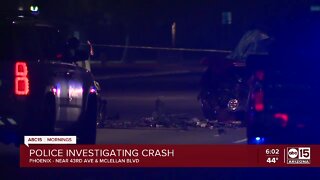 One dead, two hurt in crash near 43rd and Maryland avenues