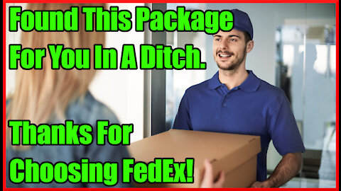 FedEx Driver In Alabama Dumps Hundreds Of Packages Into Ravine Instead Of Delivering Them