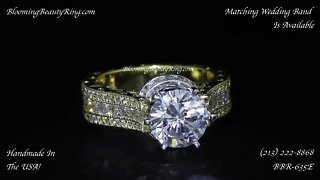 BBR-635 Engagement Ring By BloomingBeautyRing.com