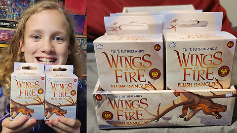 Wings of Fire Plush Dangler Openings.