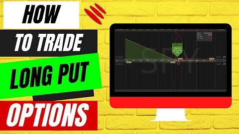 📈 How to Trade Long Put Options.