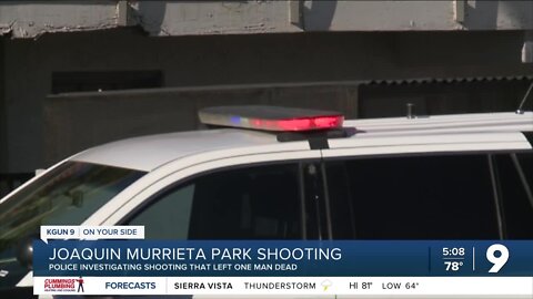 Man shot and killed at Joaquin Murrieta Park
