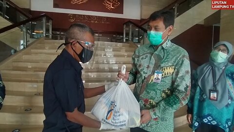 IPEBI Lampung Beri Bantuan Kepada Pensiuanan BI, Pegawai Non Organik BI, UMKM Binaan dan awak media