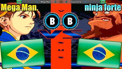 Street Fighter Alpha 3 (Mega Man. Vs. ninja forte) [Brazil Vs. Brazil]