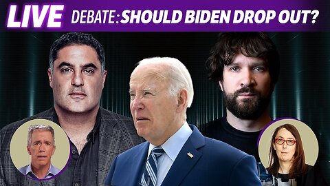 DEBATE! Cenk vs. Destiny: Should Biden Drop Out? with Joe Walsh & Brianna Wu