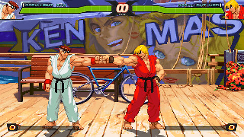 MUGEN - Dark-Light Ryu vs. Dark-Light Ken - Download