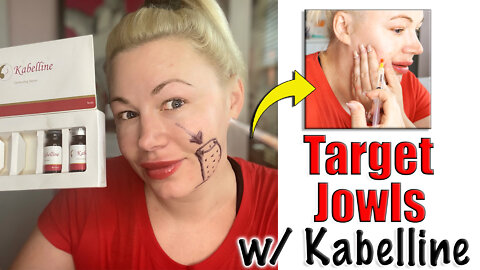 Targeting My Jowls with Kabelline from Acecosm.com | Code Jessica10 Saves you Money!