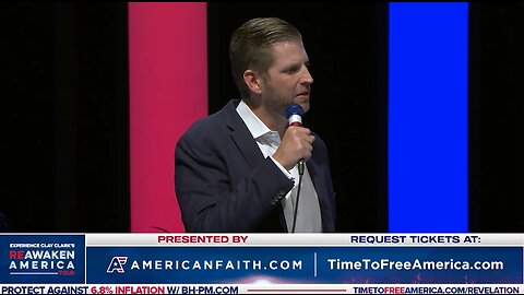 Eric Trump | "We're Going To Bring This Country Back"