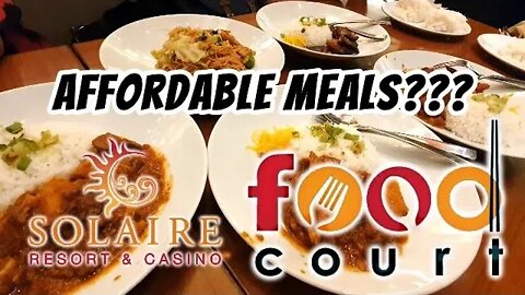 Food Court at Solaire Resort & Casino