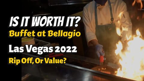 How good is the Bellagio buffet? [ Iconic all you can eat ] las Vegas strip 2022