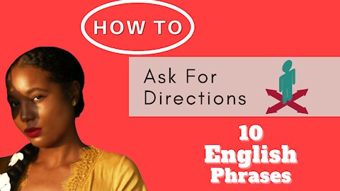 ASK FOR DIRECTIONS IN ENGLISH!!(10 PHRASES IN JUST 9 MINUTES!)¡¡CÓMO PEDIR DIRECCIONES EN INGLÉS!!