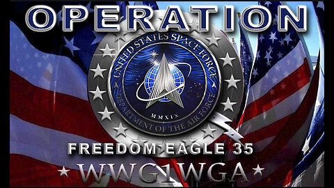 Pascal Najadi ~ ‘Operation Freedom Eagle 35 WWG1WGA’ Sincerely, President John F. Kennedy ‘Q’ #SemperSupra 🤝🇺🇸💫