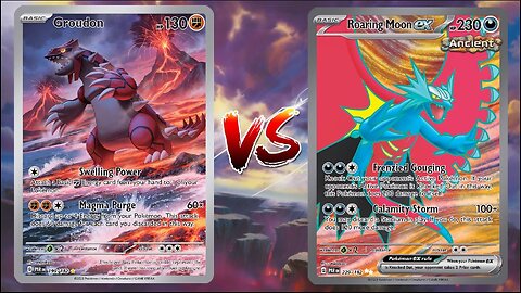 Pokemon TCG Live Groudon Claydol VS Roaring Moon EX Darkrai VSTAR!!