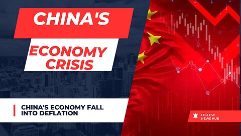 China's Economy Fall Into Deflation|China's Economy Collapse |China's Economy Crisis