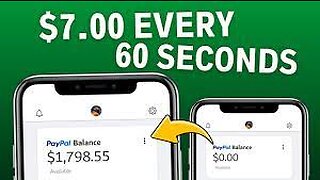 Earn $7.00 Every 60 Seconds By Just Watching Videos! - Make Money Online 2022