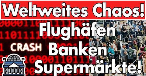 Wasserwerke betroffen! IT-Panne legt halbe Welt lahm! Ein Plan um das Wochenende zu überstehen