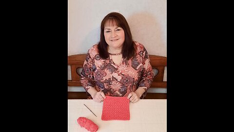 Lamplight Crochet - Kitchen Dish Cloth Video #3