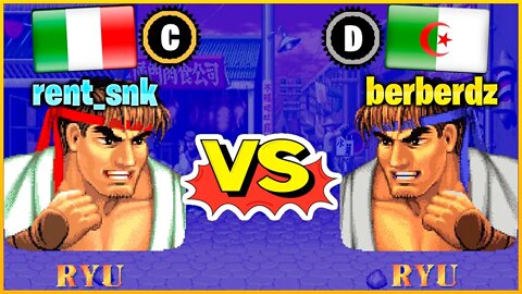 Street Fighter II': Champion Edition (rent_snk Vs. berberdz) [Italy Vs. Algeria]