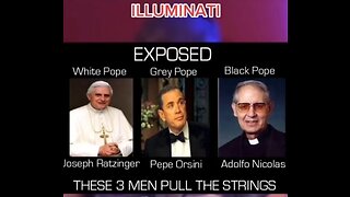 The Orsinis - ILLUMINATI - BLACK NOBILITY and the WHITE, GREY snd BLACK POPES - NAZIS = ZIONISTS