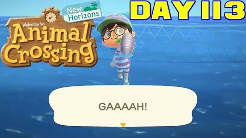 Animal Crossing: New Horizons Day 113 - Nintendo Switch Gameplay 😎Benjamillion