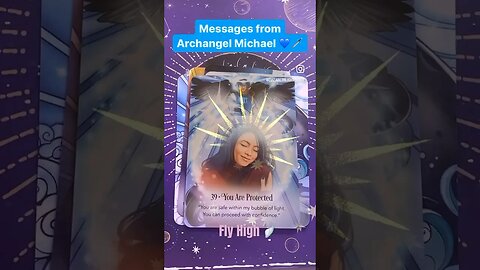 Messages from Archangel Michael 🪽 #oracle #angelreading #archangelmichael